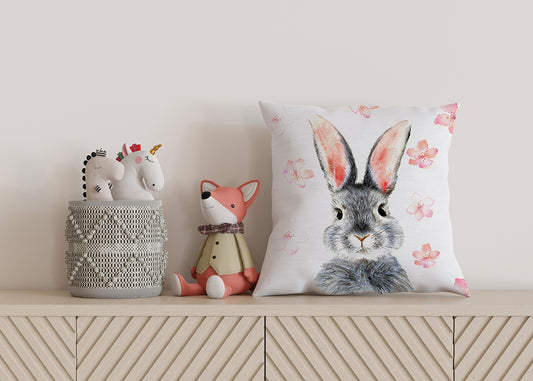 Pillowcase - Flower Bunny