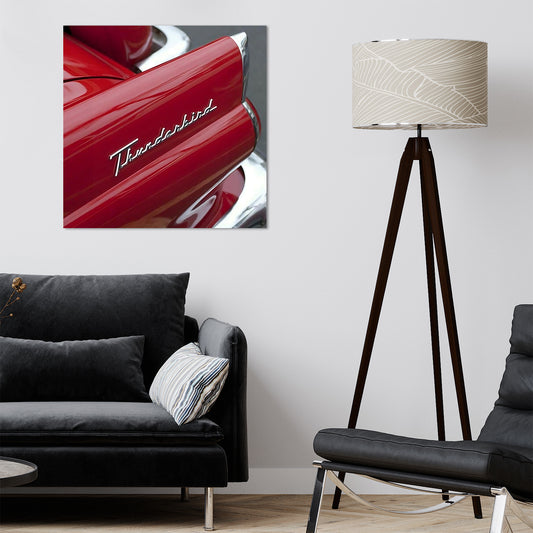 Acrylglasbild - Oldtimer Wohnbeispiel