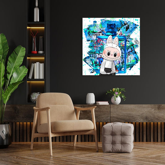 Acrylglasbild - Luxury Comic Monster