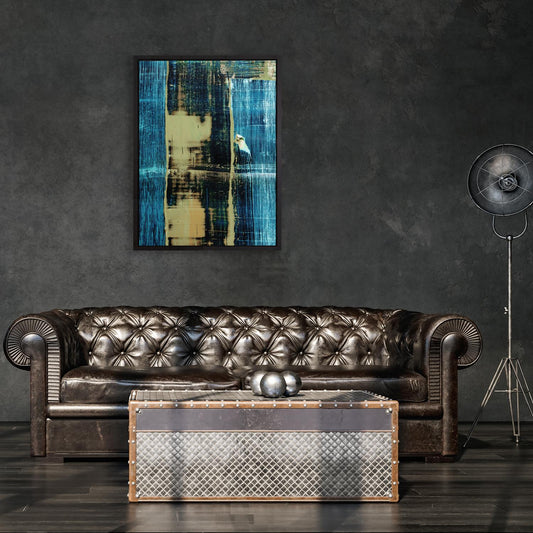 Canvas picture with shadow gap frame - Freya 40x60cm