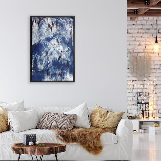 Canvas picture with shadow gap frame - Isra 40x60cm