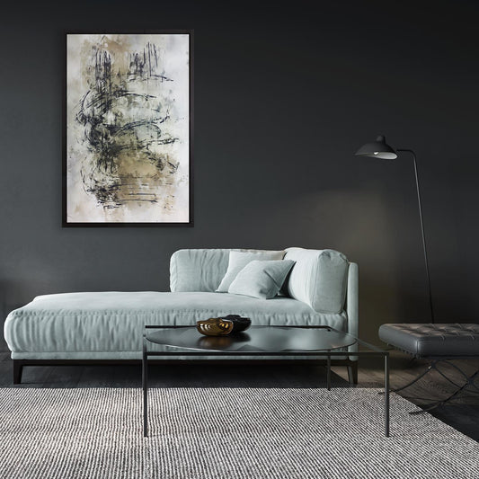 Canvas picture with shadow gap frame - Mamoru 40x60cm