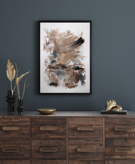 Canvas picture with shadow gap frame - Einar 40x60cm