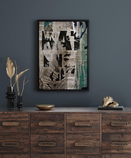 Canvas picture with shadow gap frame - Alaric 40x60cm