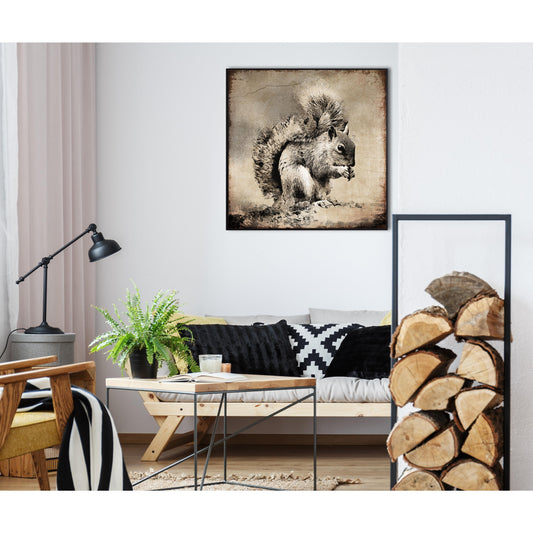 Canvas picture with shadow gap frame - Anna 50x50cm