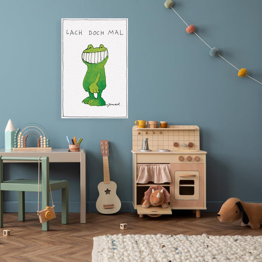 Impression sur toile Janosch - Just laugh