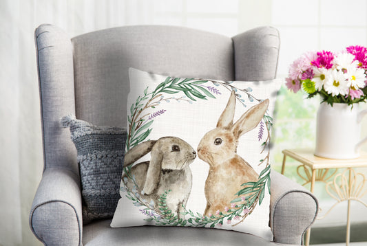 Kissenbezug - Bunny Love - Einrichtungsbeispiel Foto