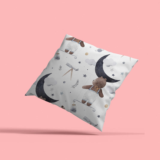Pillowcase - Bear, Moon and Stars