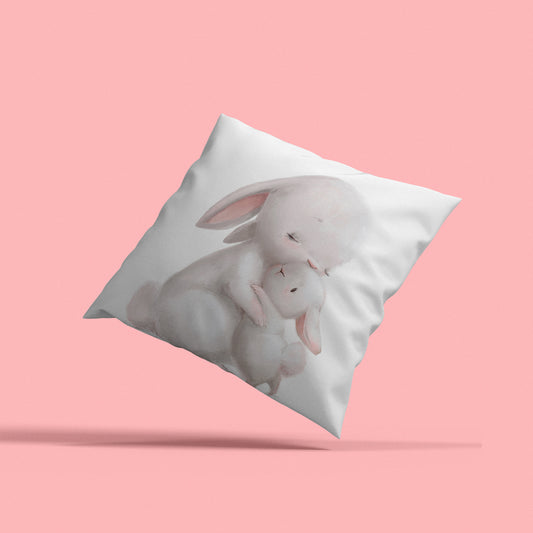 Pillowcase - Cute Bunny Family