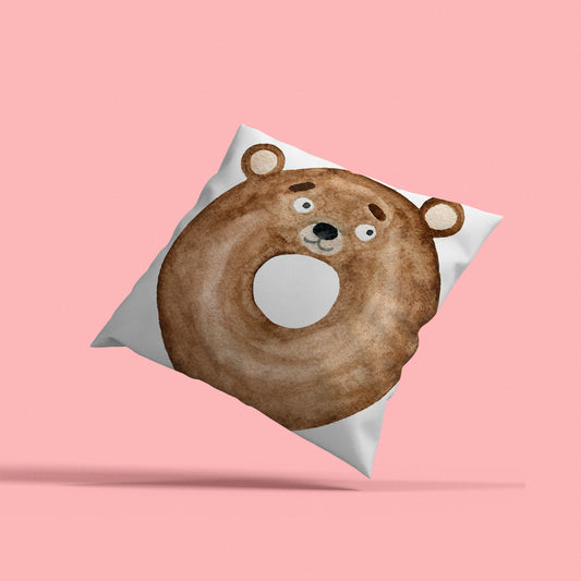 Pillowcase - Brown Bear Funny