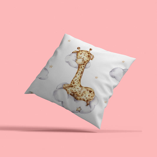 Pillowcase - Giraffe on a cloud