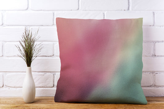 Kissenbezug - Rot zu grün
