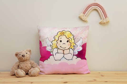 Kissenbezug - Schutzengel Rosa