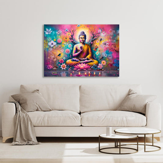 Acrylic glass picture - Buddha Time