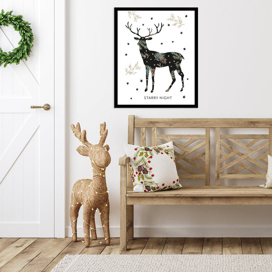 Rahmenbild - Starry Night Wohnbeispiel