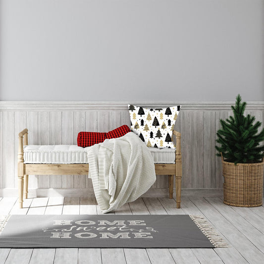 Kissenbezug - Christmas Trees Wohnbeispiel