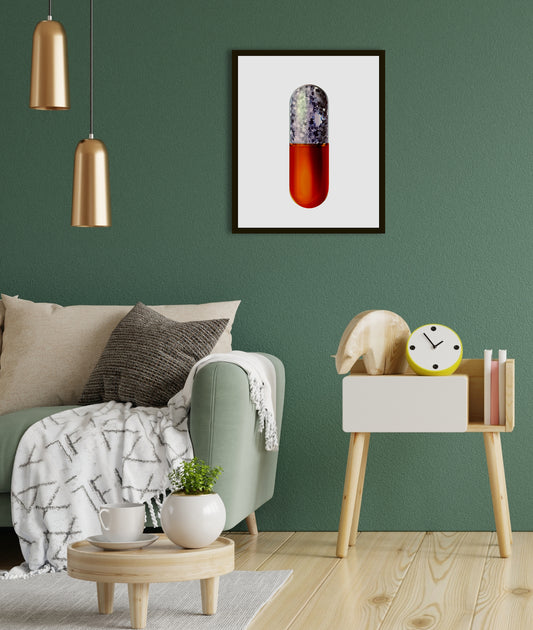 Rahmenbild - Red Pill Wohnbeispiel