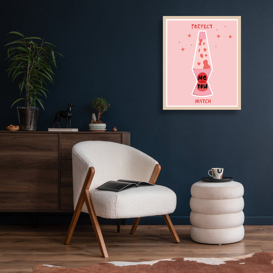 Rahmenbild - Perfect Match Me You Wohnbeispiel