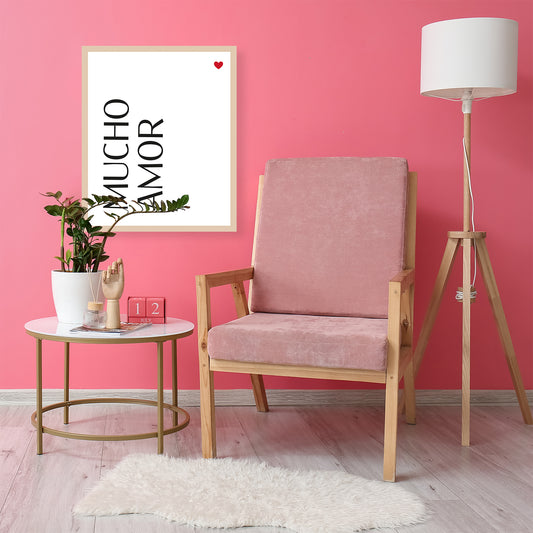 Rahmenbild - Much Amor Wohnbeispiel