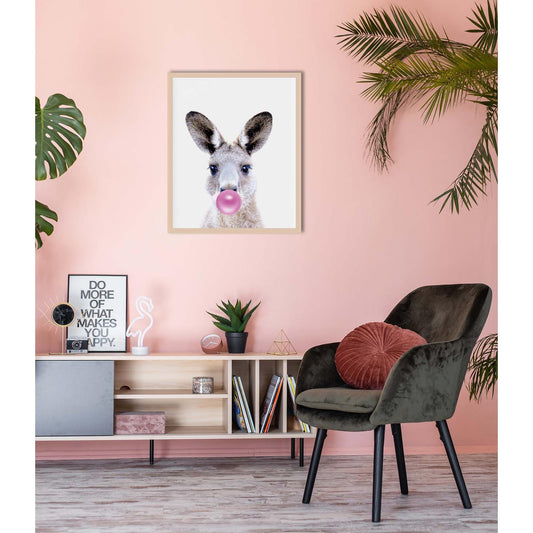 Cadre photo - Kangourou drôle