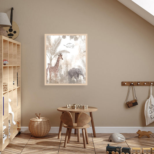 Frame picture - Wild animals