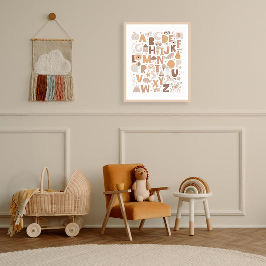 Frame picture - Animal Alphabet