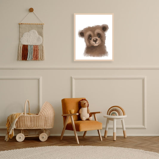 Frame picture - Smiling Bear