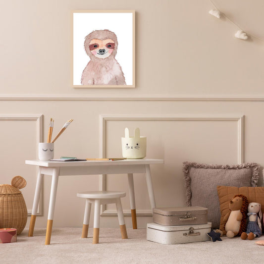 Frame picture - Laughing sloth