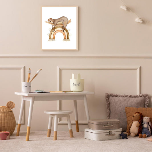 Frame picture - Sleeping sloth