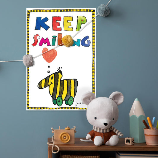 Janosch Blechschild - Keep Smiling Tigerente