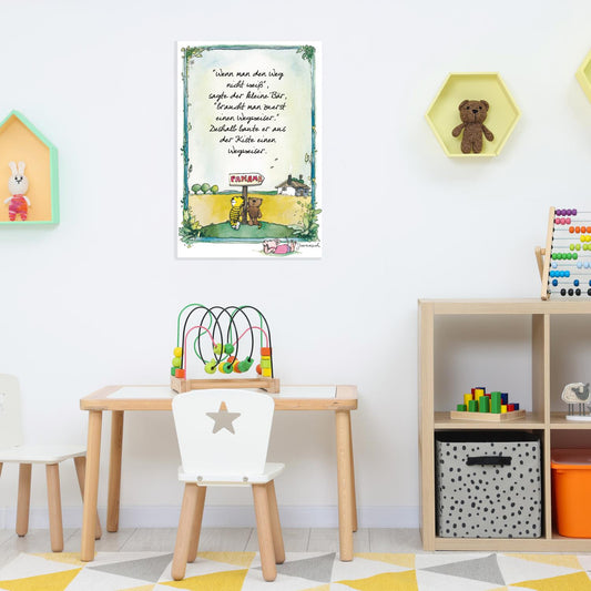 Janosch Blechschild - Wegweiser