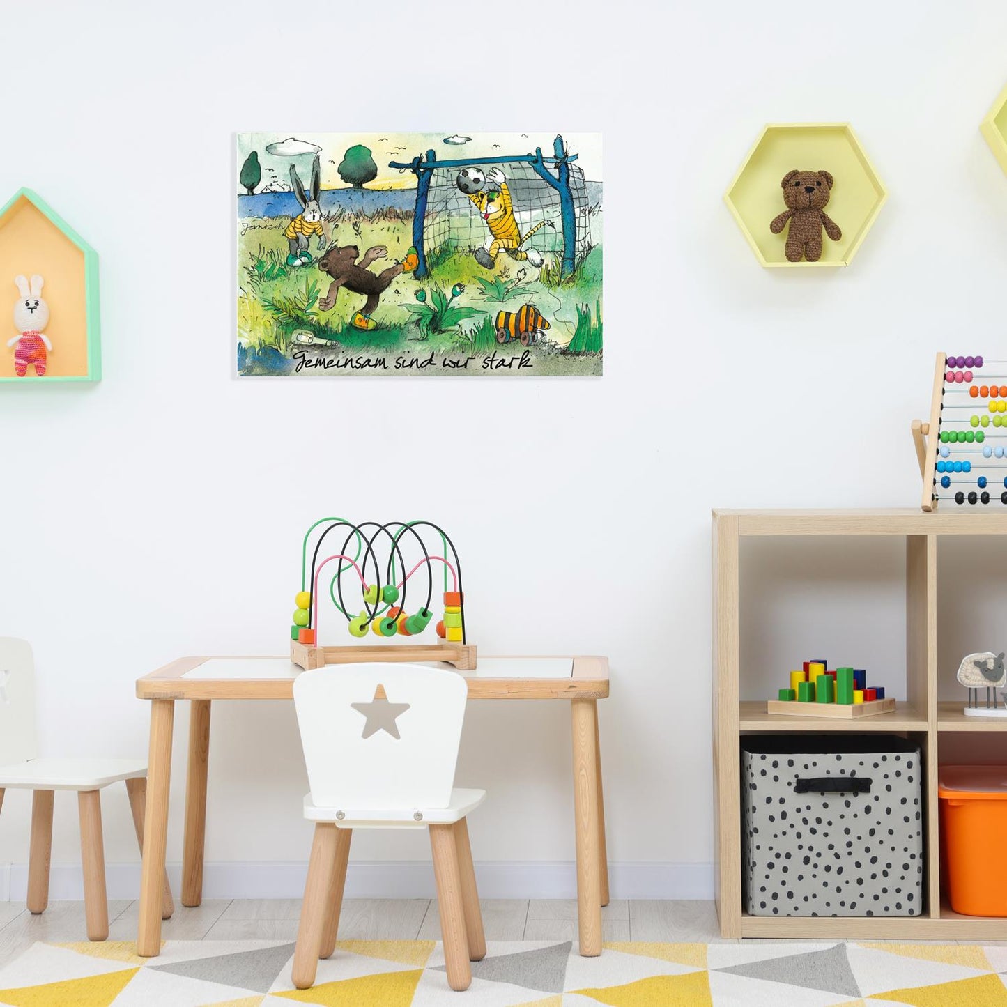 Janosch metal sign - Playground