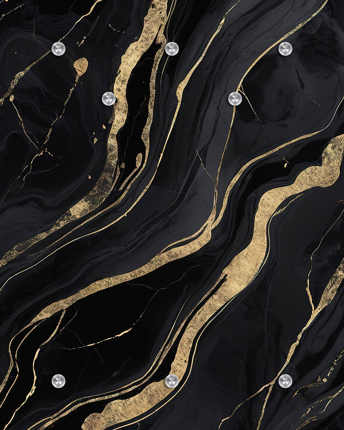 Garderobe - Black and Gold Liquid