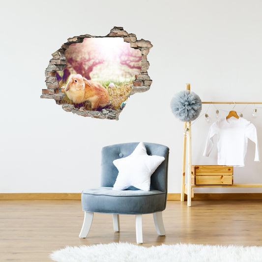 3D Wandtattoo - Sunshine Bunny