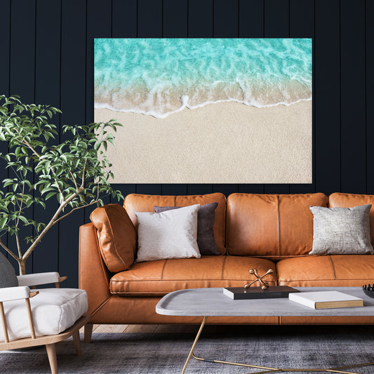 Aluminiumbild - Paradise Wohnbeispiel