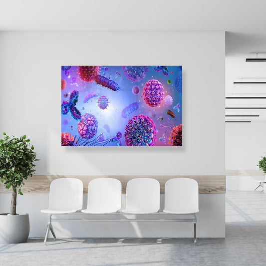 Medical Office Art - Fungi medical - Einrichtungsbeispiel Foto