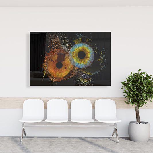 Medical Office Art - IRIS FRAGMENTS - Einrichtungsbeispiel Foto