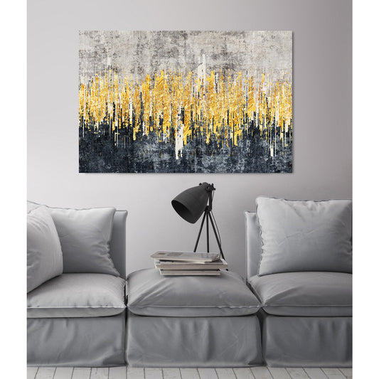 Leinwandbild - Golden Fall Wohnbeispiel