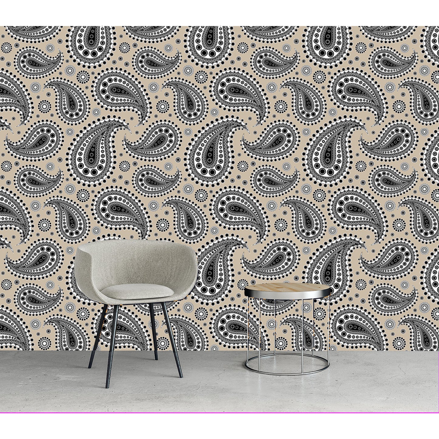 Tapete - Farouk Wohnbeispiel