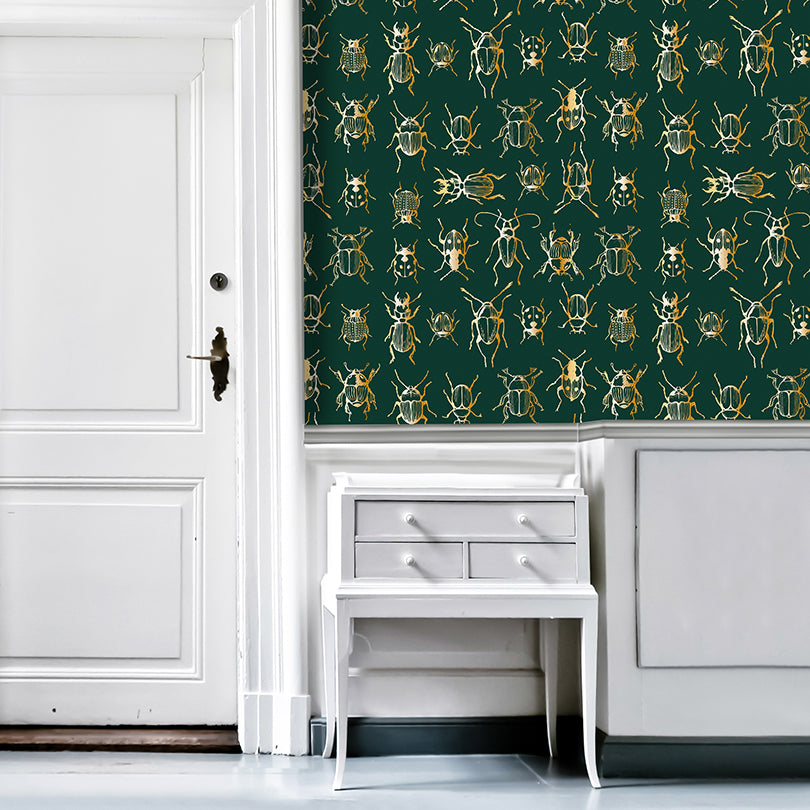 Tapete - Insects Wohnbeispiel