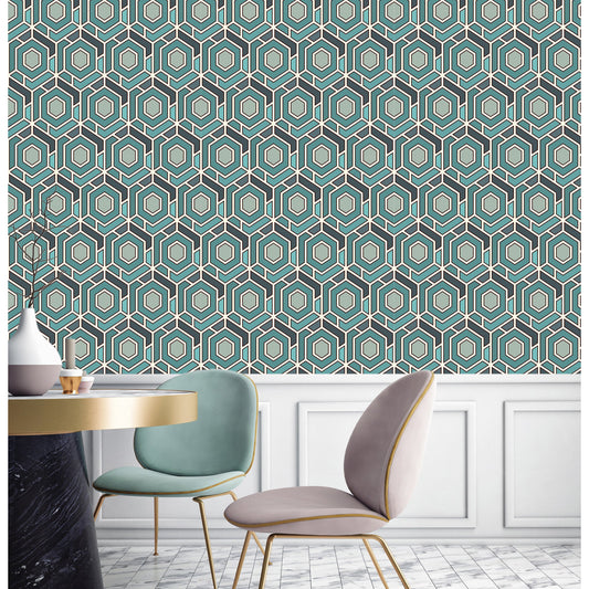 Tapete - Freia Wohnbeispiel