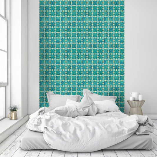 Tapete - Troy Wohnbeispiel