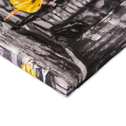 Leinwandbild - The subway ride Detail