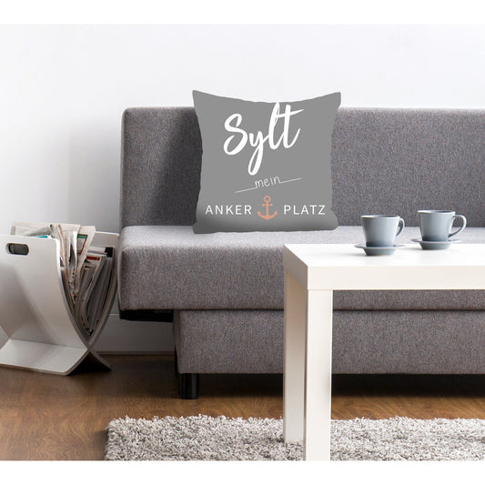 Kissenbezug Sylt - Mein Ankerplatz Wohnbeispiel
