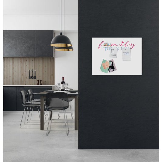 Magnetisches Markerboard - Family gathers here Wohnbeispiel