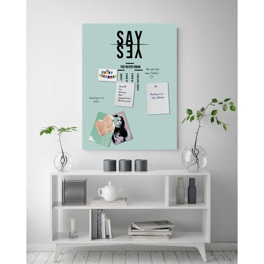 Magnetisches Markerboard - Say Yes Wohnbeispiel