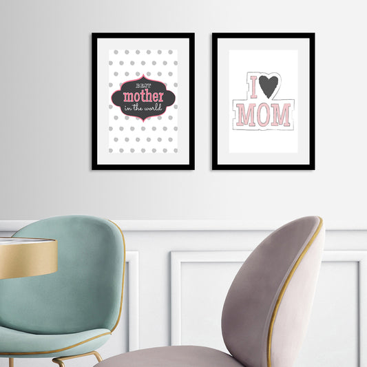 Rahmenbild - I Heart Mom Wohnbeispiel