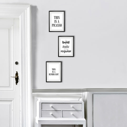 Rahmenbild - bold Wohnbeispiel