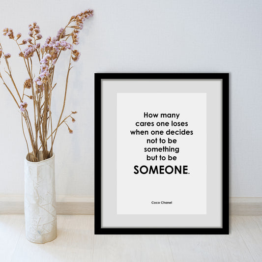 Rahmenbild - How many cares Wohnbeispiel