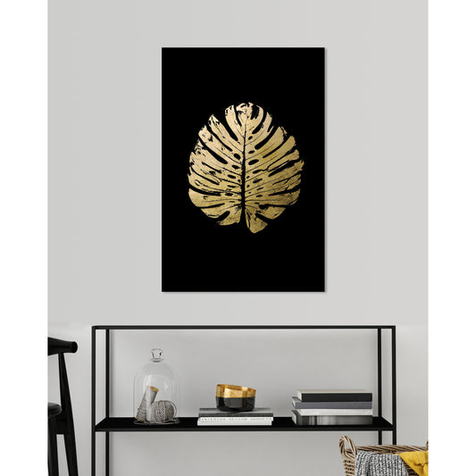 Blattgold Bild - Bernd Wohnbeispiel